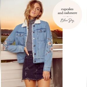 Cupcakes and cashmere denim jacket